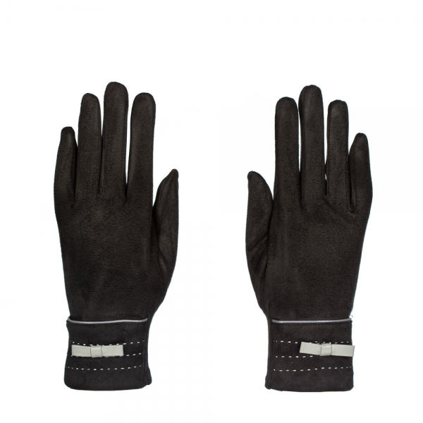 Дамски ръкавици Picty черен цвят, 3 - Kalapod.bg